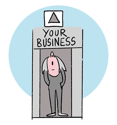Elevator Pitch-Angebot